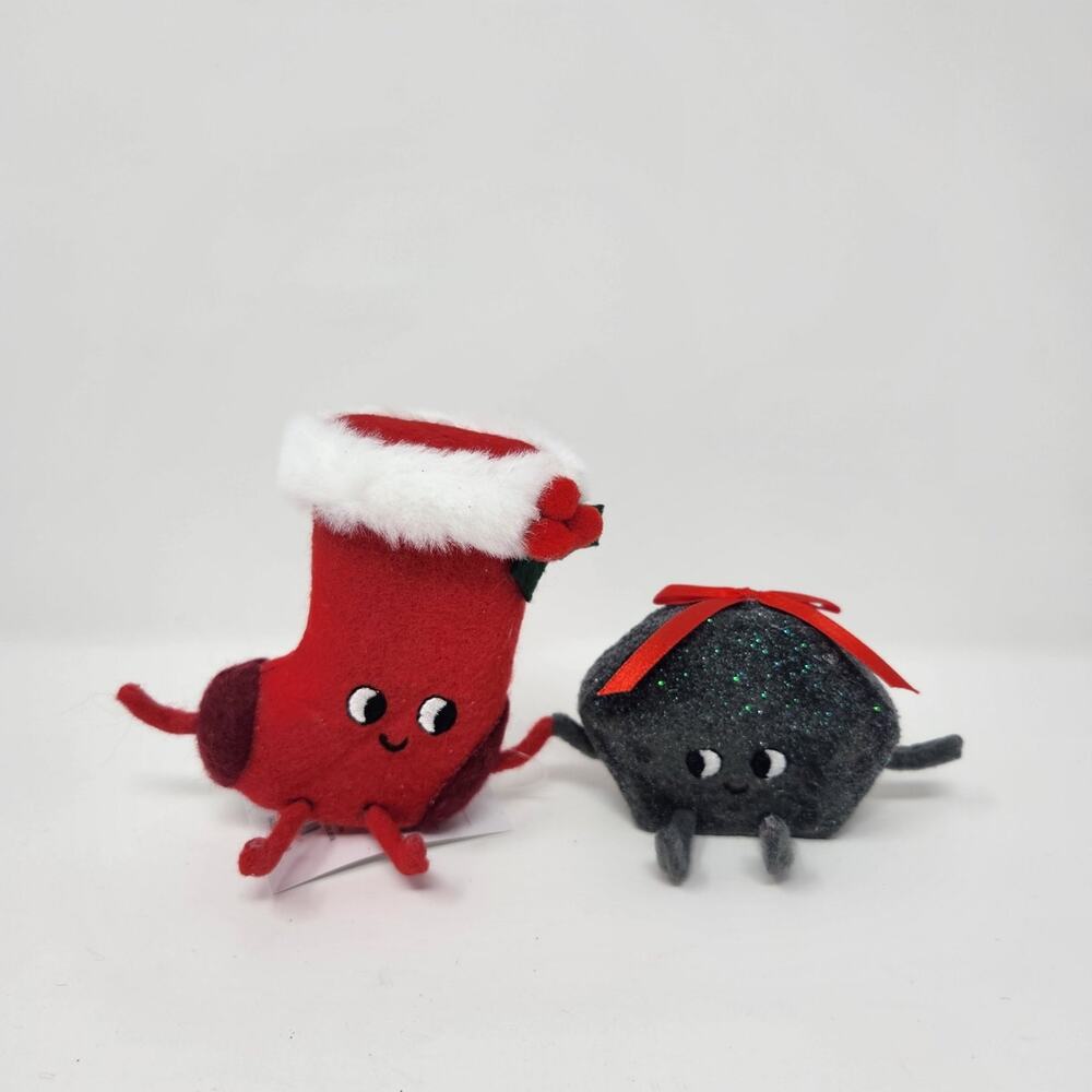 Stocking & Coal Christmas Felt Duo Set